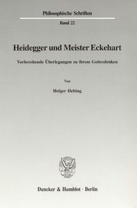 Produktbild: Heidegger und Meister Eckehart.