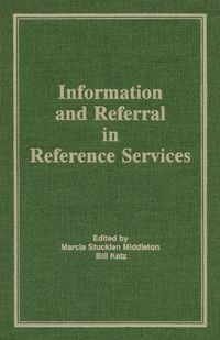 Produktbild: Information and Referral in Reference Services