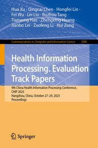 Produktbild: Health Information Processing. Evaluation Track Papers