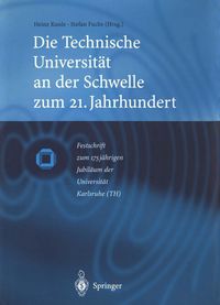 Produktbild: Die Technische Universit&auml;t an der Schwelle zum 21. Jahrhundert