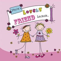 Produktbild: Backland, G: You're A Lovely Friend Because. . .