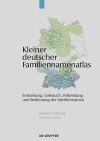 Produktbild: Kleiner deutscher Familiennamenatlas