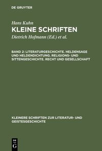 Produktbild: Literaturgeschichte. Heldensage und Heldendichtung. Religions- und Sittengeschichte. Recht und Gesellschaft