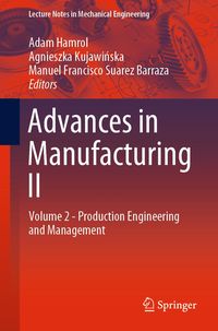 Produktbild: Advances in Manufacturing II