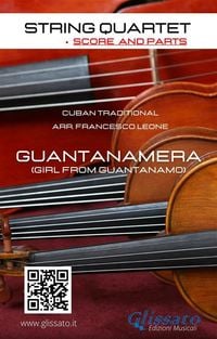 Produktbild: String Quartet sheet music "Guntanamera" score & parts