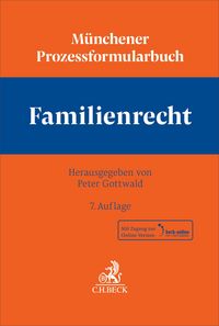 Produktbild: M&uuml;nchener Prozessformularbuch Familienrecht