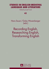 Produktbild: Recording English, Researching English, Transforming English