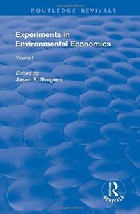 Produktbild: Experiments in Environmental Economics