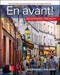 Produktbild: Anderson, B: ISE En avant! Beginning French (Student Edition