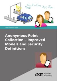 Produktbild: Anonymous Point Collection - Improved Models and Security Definitions