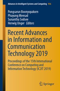 Produktbild: Recent Advances in Information and Communication Technology 2019
