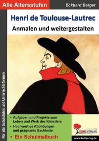 Produktbild: Henri de Toulouse-Lautrec anmalen und weitergestalten
