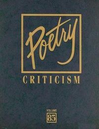 Produktbild: Poetry Criticism