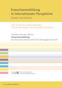Produktbild: Erwachsenenbildung in internationaler Perspektive