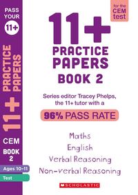 Produktbild: 11+ Practice Papers for the CEM Test Ages 10-11 - Book 2