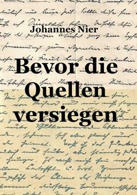 Produktbild: Bevor die Quellen versiegen