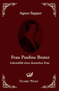 Produktbild: Frau Pauline Brater
