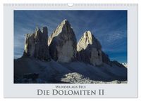 Produktbild: Wunder aus Fels - Die Dolomiten II (Wandkalender 2026 DIN A3 quer), CALVENDO Monatskalender