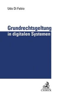 Produktbild: Grundrechtsgeltung in digitalen Systemen