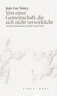 Produktbild: Von einer Gemeinschaft, die sich nicht verwirklicht