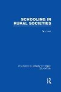 Produktbild: Schooling in Rural Societies (Rle Edu L)
