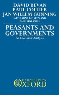 Produktbild: Peasants and Governments - An Economic Analysis