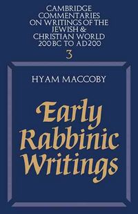 Produktbild: Early Rabbinic Writings