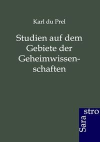 Produktbild: Studien auf dem Gebiete der Geheimwissenschaften