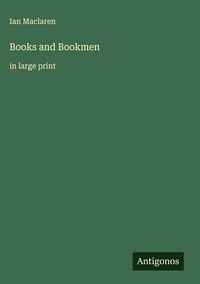 Produktbild: Books and Bookmen