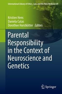 Produktbild: Parental Responsibility in the Context of Neuroscience and Genetics
