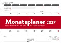 Produktbild: Monatsplaner 2027