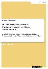 Produktbild: Prozessmanagement von der Unternehmensstrategie bis zur IT-Infrastruktur