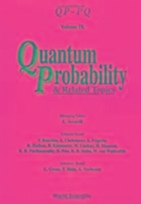 Produktbild: Quantum Probability and Related Topics: Qp-Pq (Volume IX)