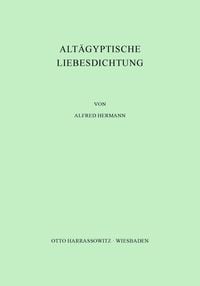 Produktbild: Alt&auml;gyptische Liebesdichtung