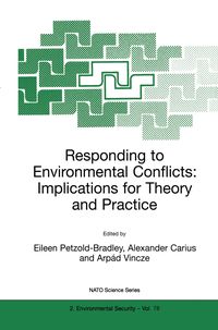 Produktbild: Responding to Environmental Conflicts: Implications for Theory and Practice