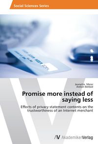 Produktbild: Promise more instead of saying less