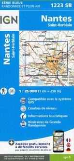 Produktbild: Nantes St.Herblai 1:25 000