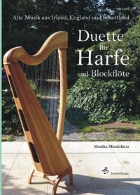 Produktbild: Duette f&uuml;r Harfe und Blockfl&ouml;te