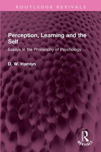 Produktbild: Perception, Learning and the Self