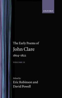 Produktbild: Early Poems of John Clare 1804-1822