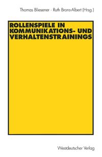 Produktbild: Rollenspiele in Kommunikations- und Verhaltenstrainings