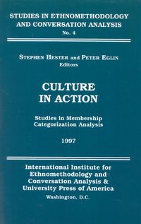 Produktbild: Hester, S: Culture in Action