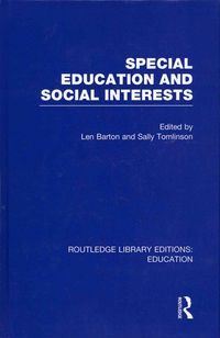 Produktbild: Special Education and Social Interests (RLE Edu M)