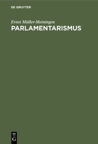 Produktbild: Parlamentarismus