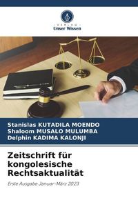 Produktbild: Zeitschrift f&uuml;r kongolesische Rechtsaktualit&auml;t