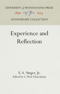 Produktbild: Experience and Reflection