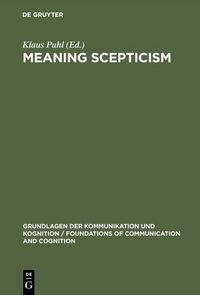 Produktbild: Meaning Scepticism