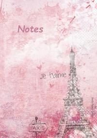 Produktbild: Notizbuch A5 liniert [Paris] Softcover von Daily Paper Design | 80 Seiten | als Tagebuch, Bullet Journal, Notizheft &amp; aus nachhaltiger und umwelts