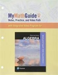 Produktbild: Bittinger, M: MyMathGuide