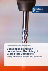 Produktbild: Conventional and Non conventional Machining of Glass Fiber Composite